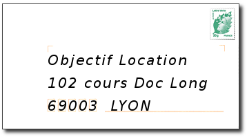 Objectif Location BP 2069 69226 LYON 02